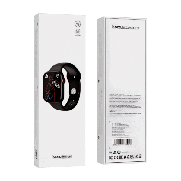 Hoco Y12 Smart Activity Sports Watch Call Version Black - Image 5